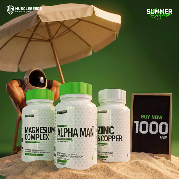 Alpha Man + Magnesium + Zinc & Copper