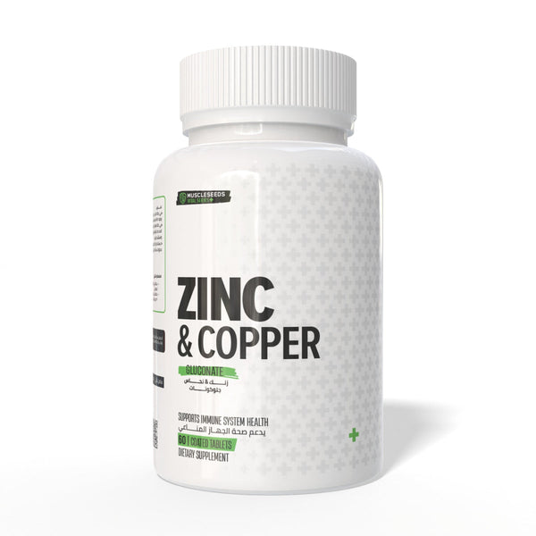 Zinc & copper. 60 tablets